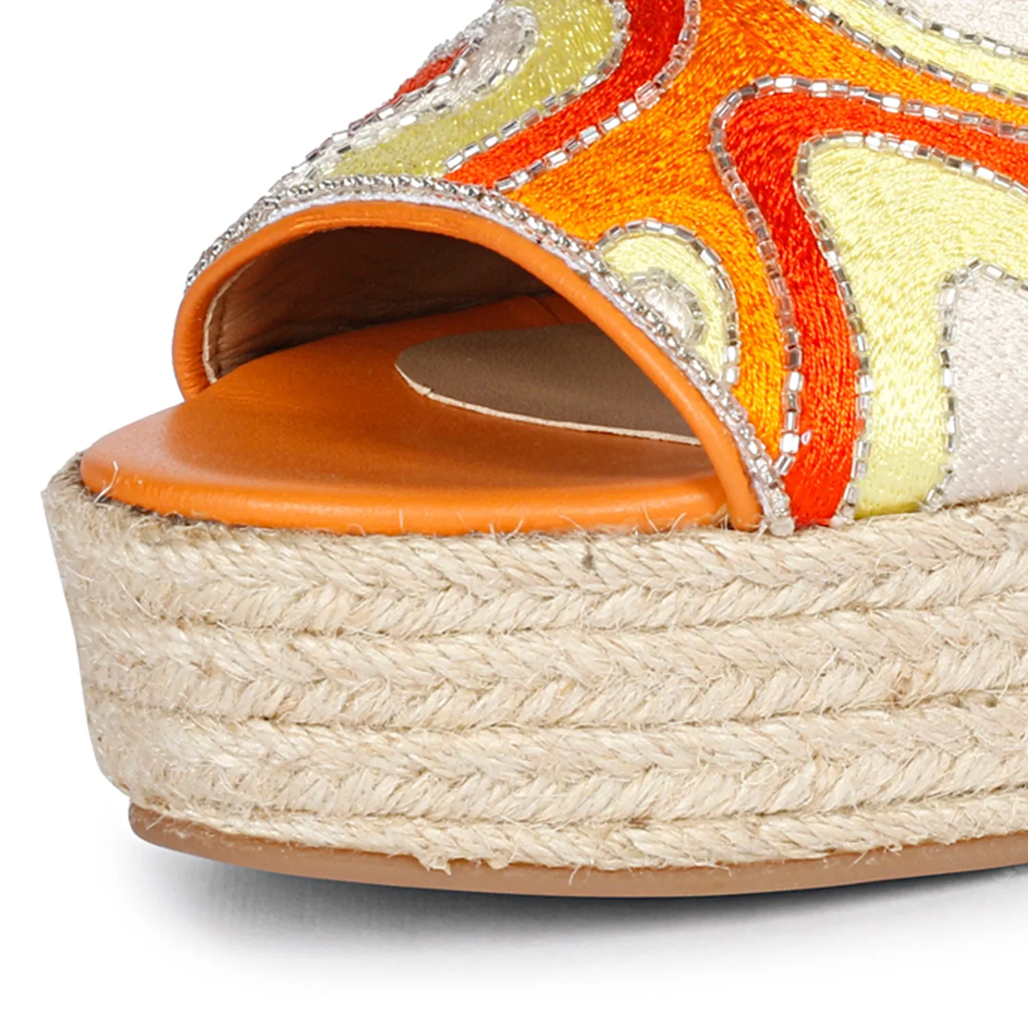 Saint Marcilia Multi Orange Wedges