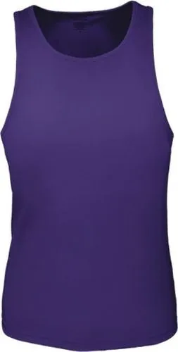 San Brushed Polyester Sports Singlet