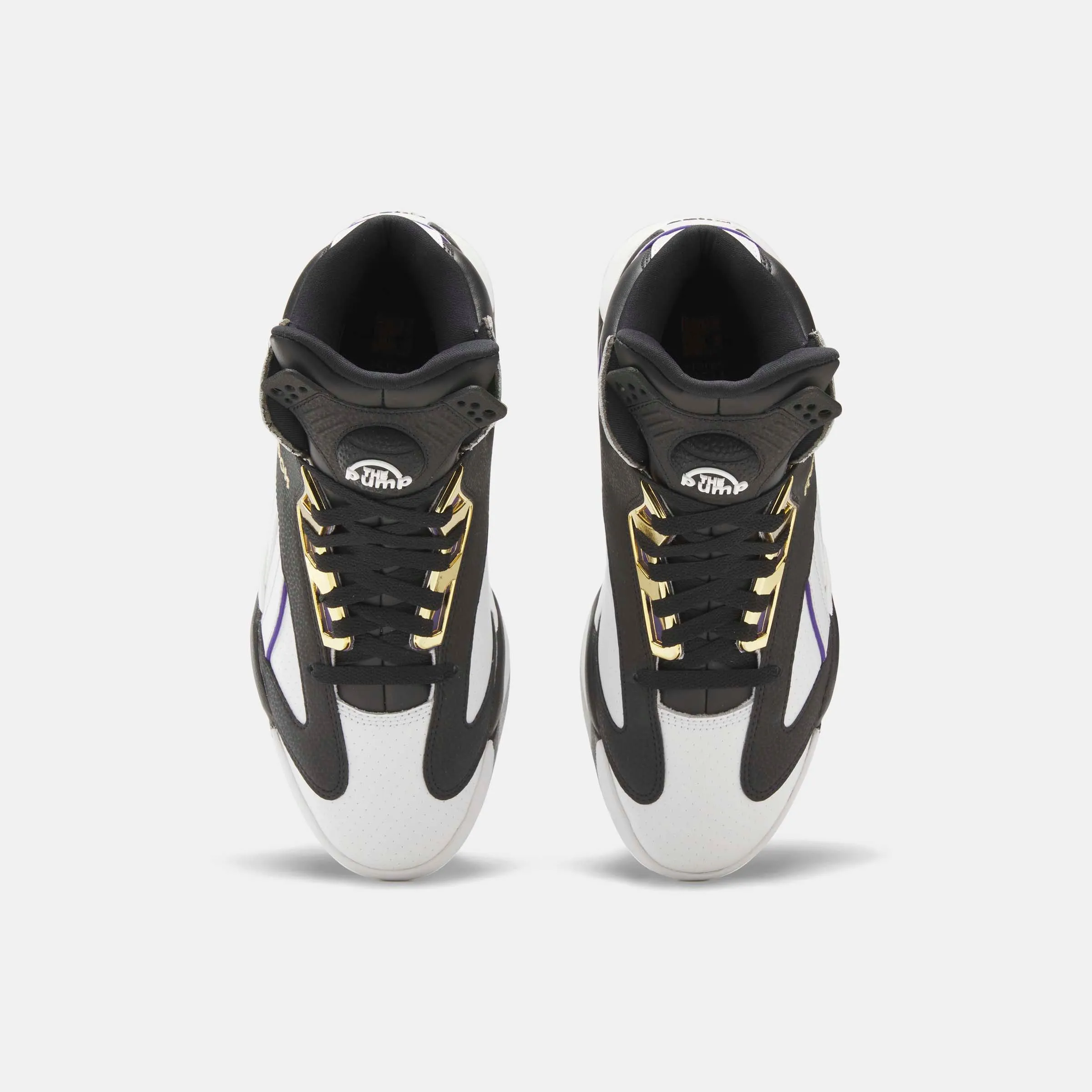 Shaq Attaq White/Black/Gold Met.