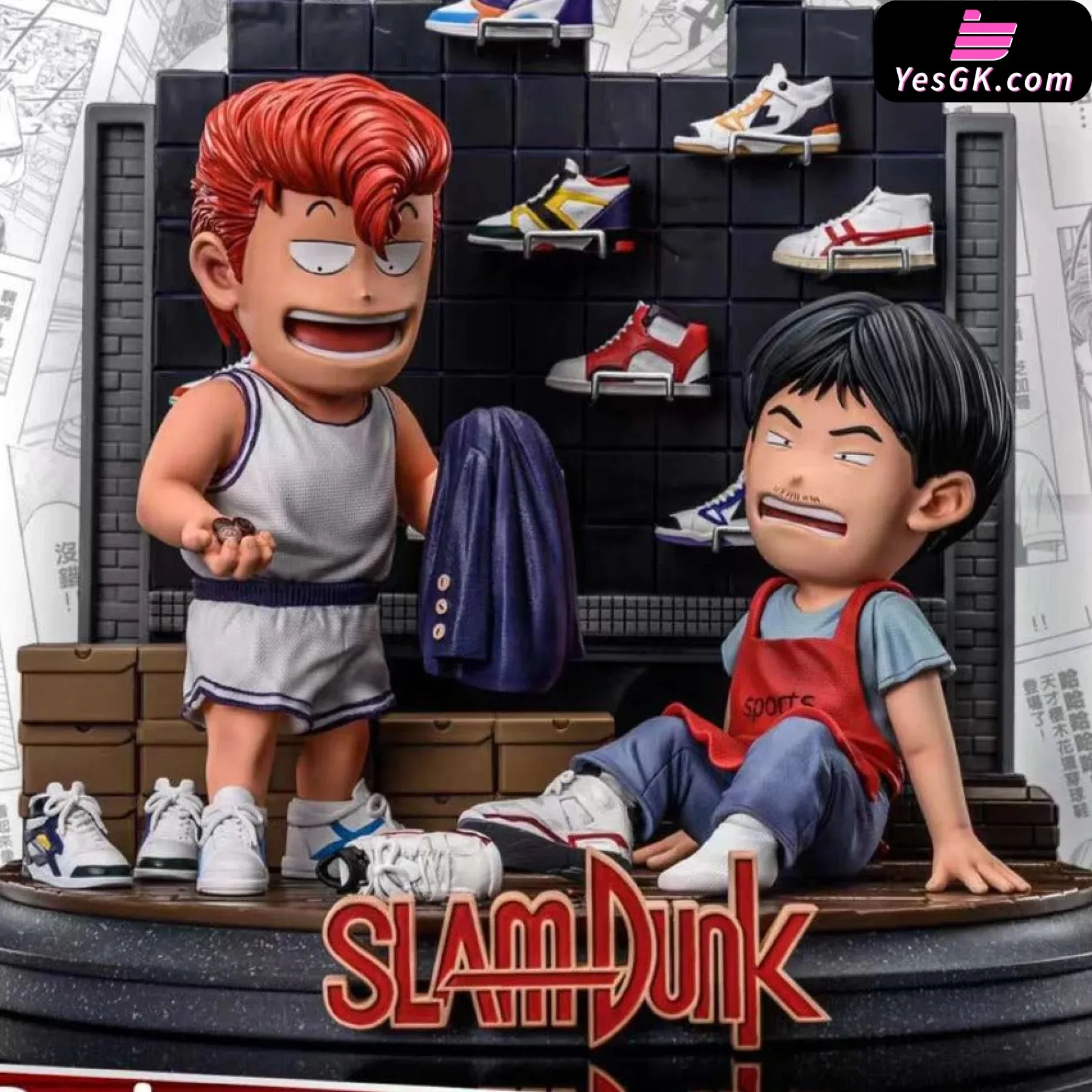 Slam Dunk Fun Theater Sakuragi Buying Shoes Statue - GD Studio [Pre-Order]