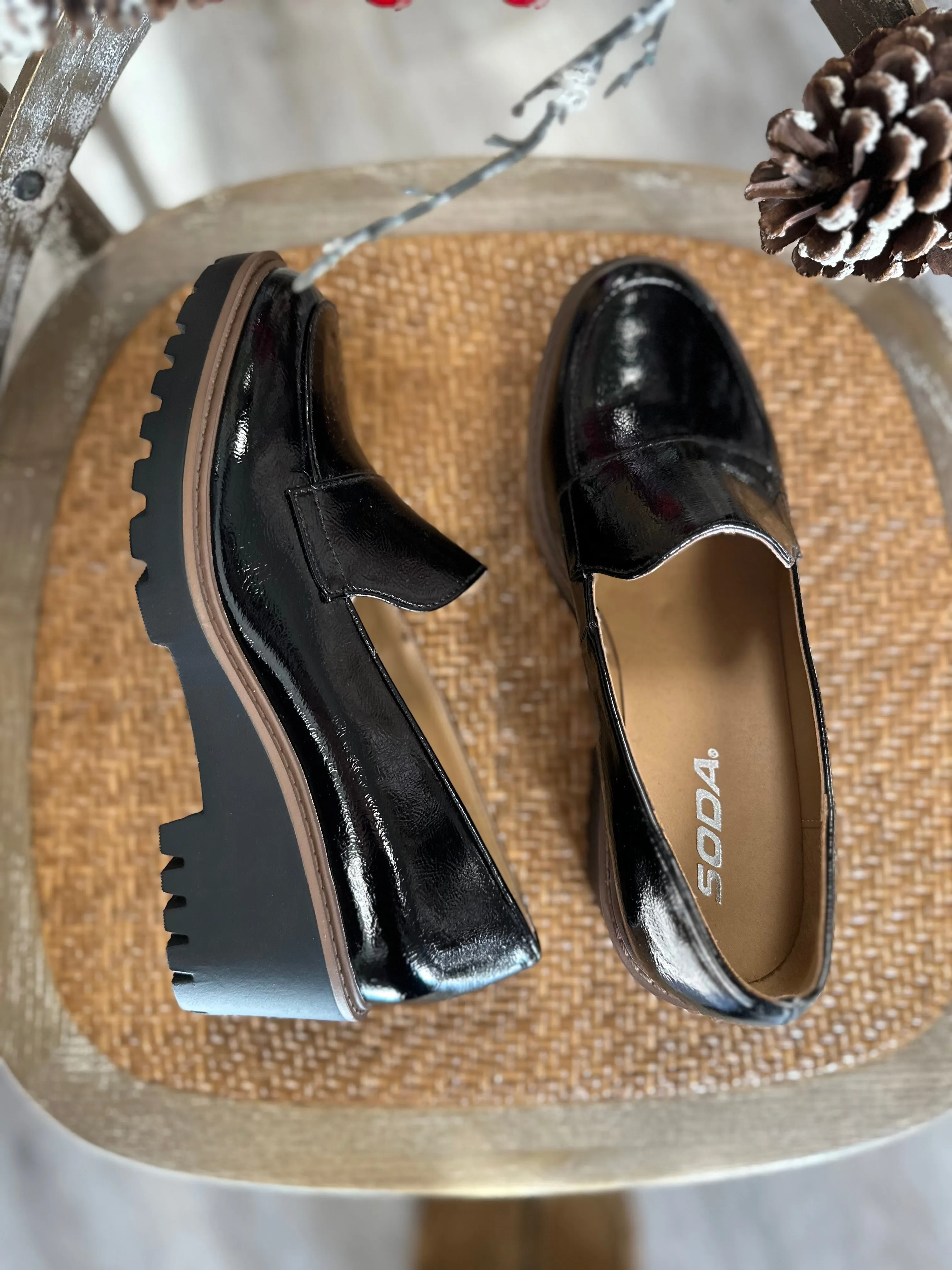 SODA "Smart" Wedge Loafer