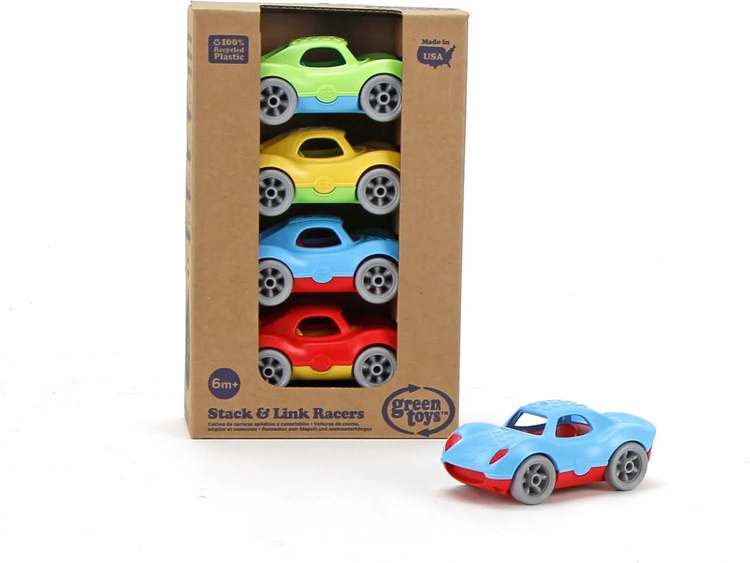 Stack & Link Racers - 4 Pack