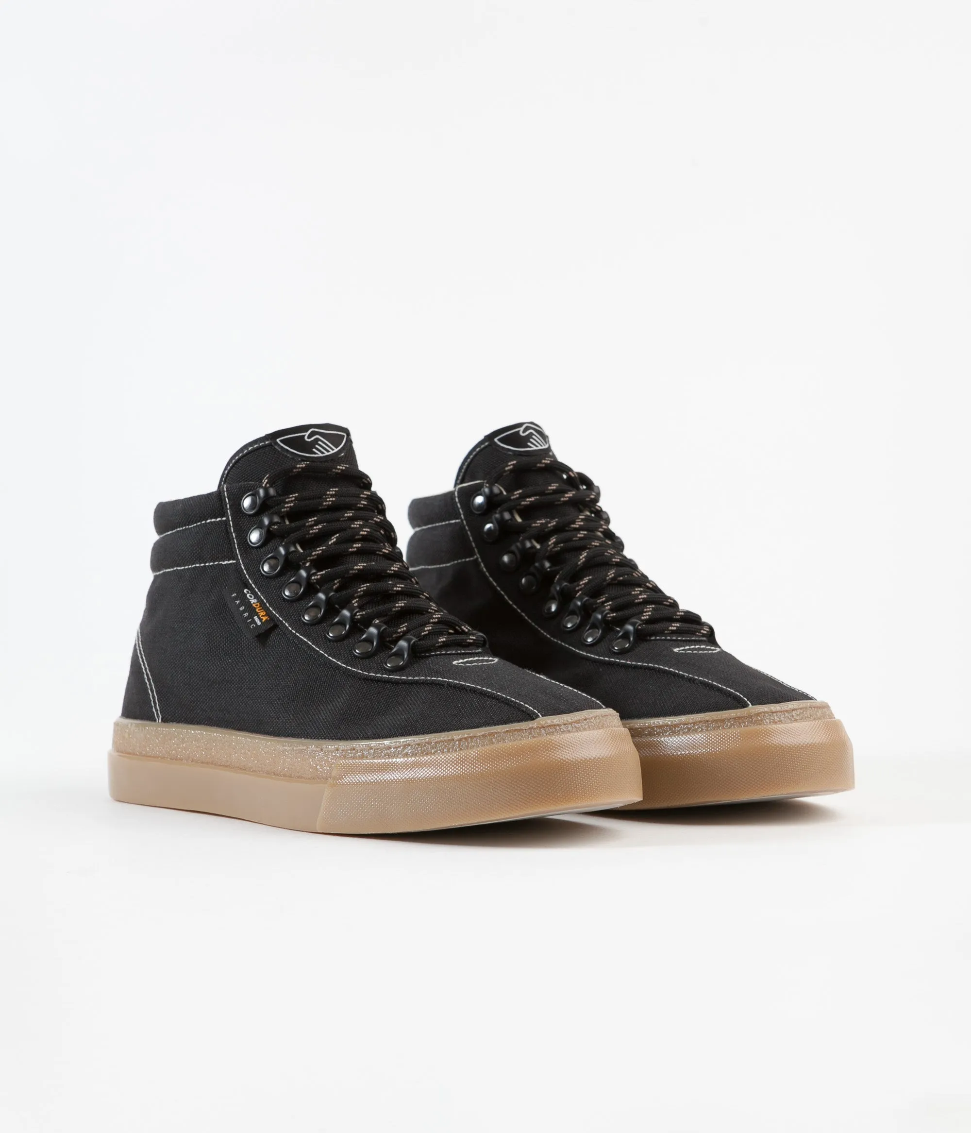 Stepney Workers Club Varden Cordura Shoes - Black / Gum