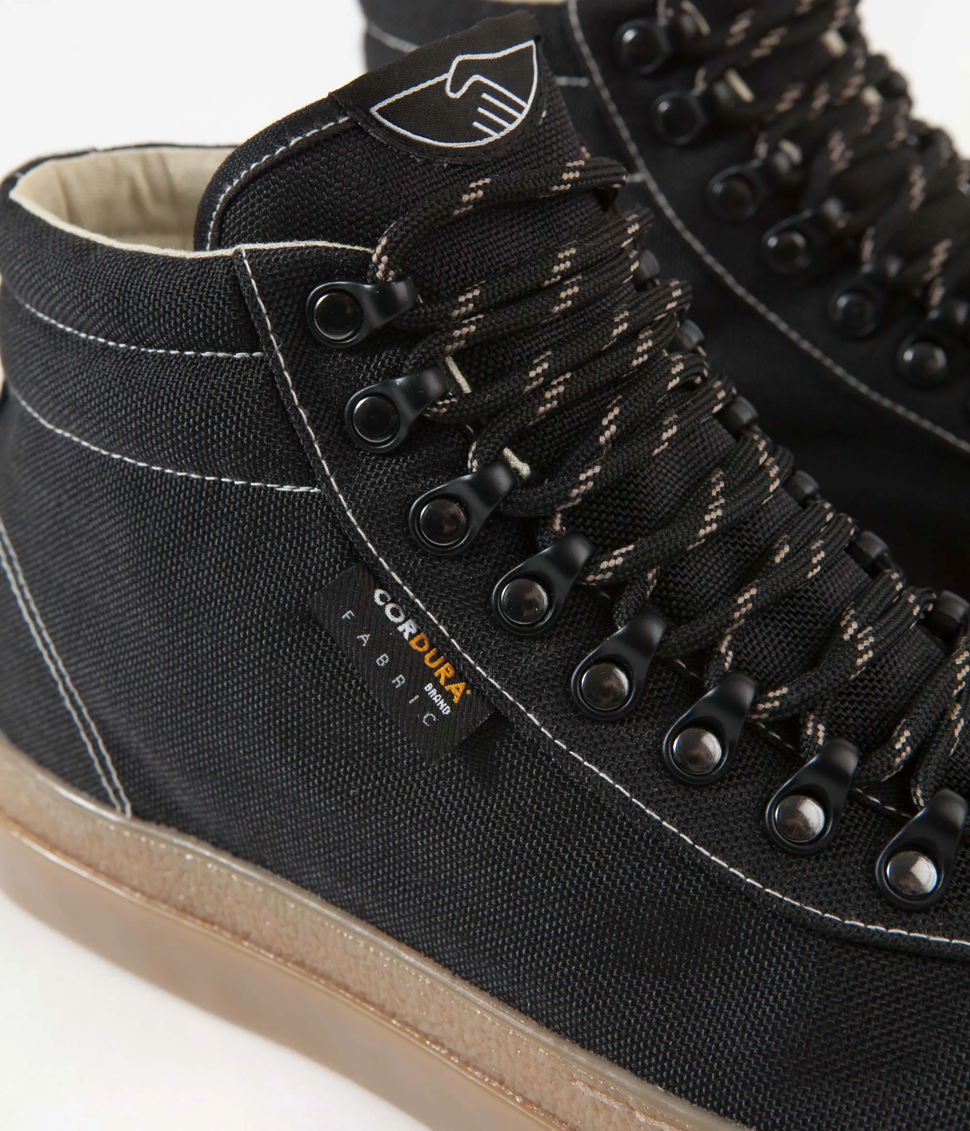 Stepney Workers Club Varden Cordura Shoes - Black / Gum