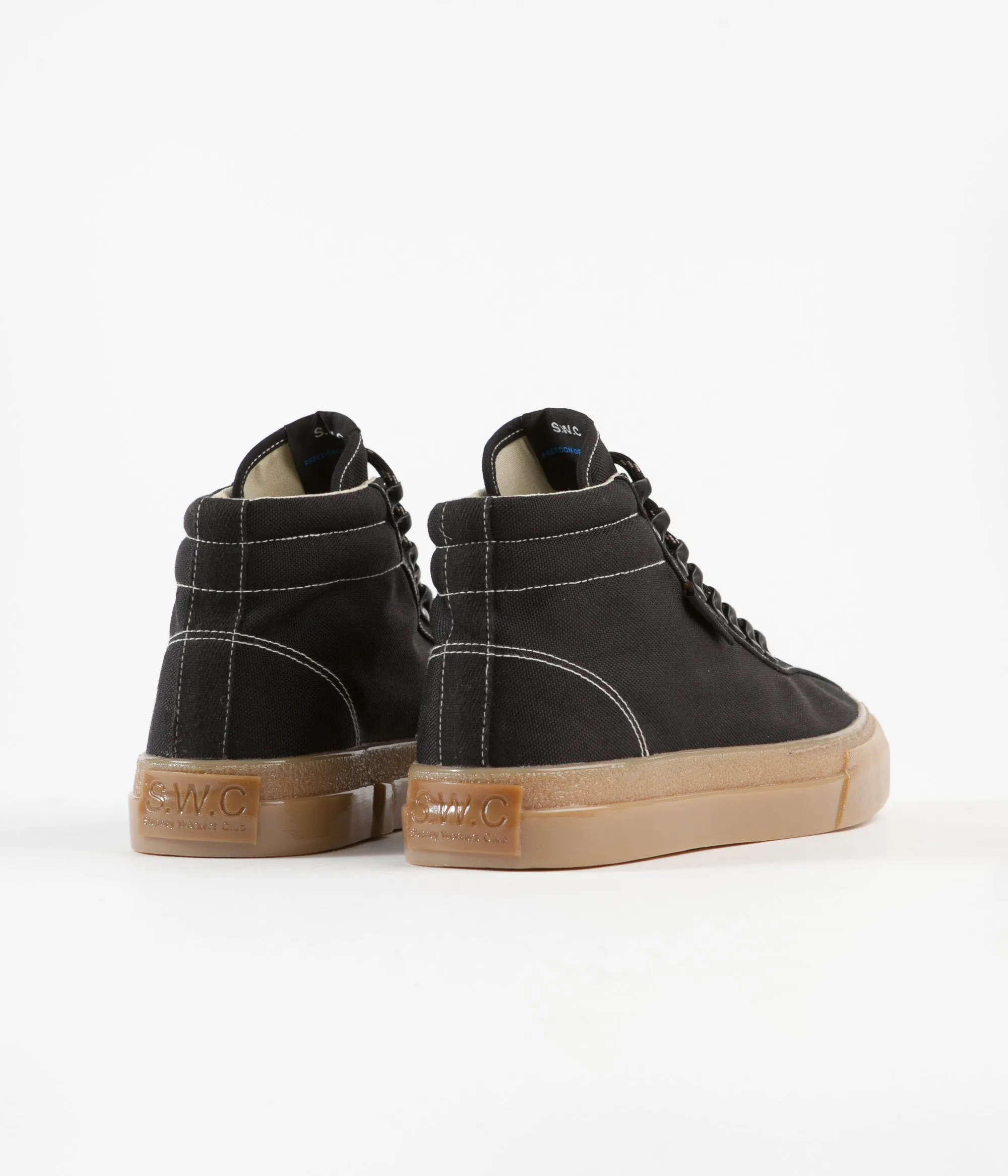 Stepney Workers Club Varden Cordura Shoes - Black / Gum