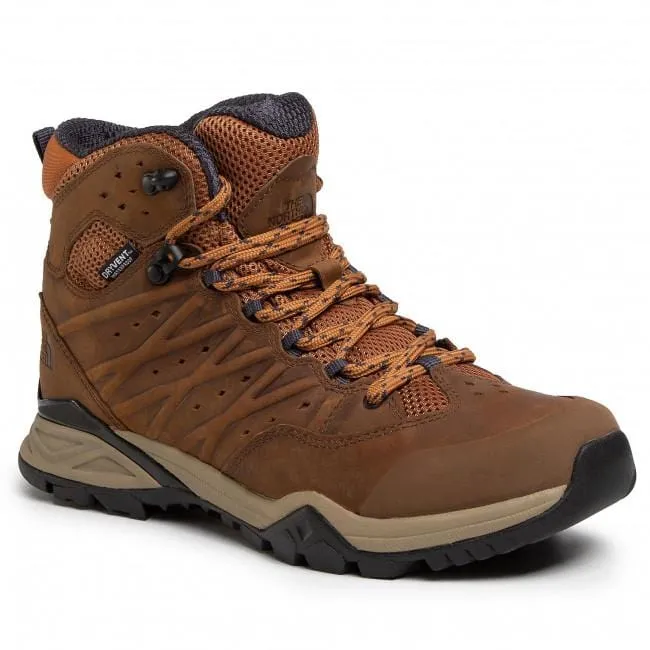 The North Face Hike Ii Mid Wp Men Hiking Boots Brown