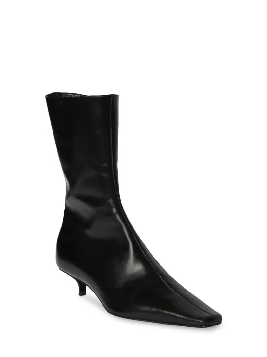 The Row   35mm Shrimpton leather boots 