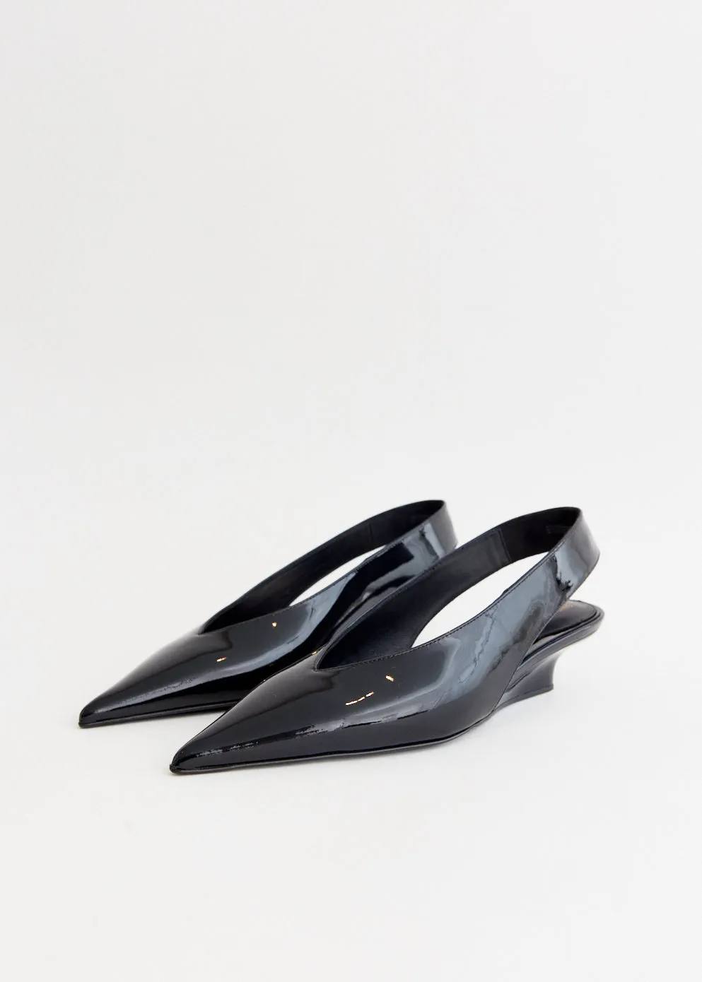 The Wedge-Heel Slingbacks