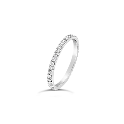 Three Stacked Diamond Bands