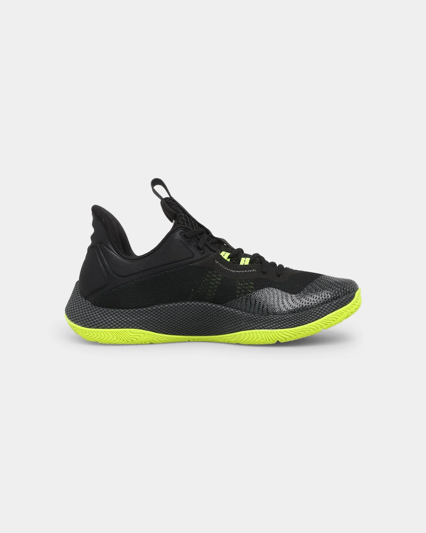 Under Armour Curry HOVR Splash 2 Basketball Shoes Black/Pitch Green