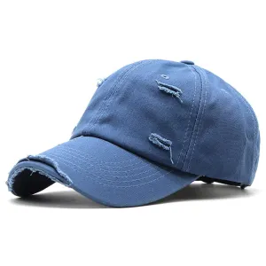 Unisex Vintage Washed Baseball-Cap Twill Adjustable Dad Hat