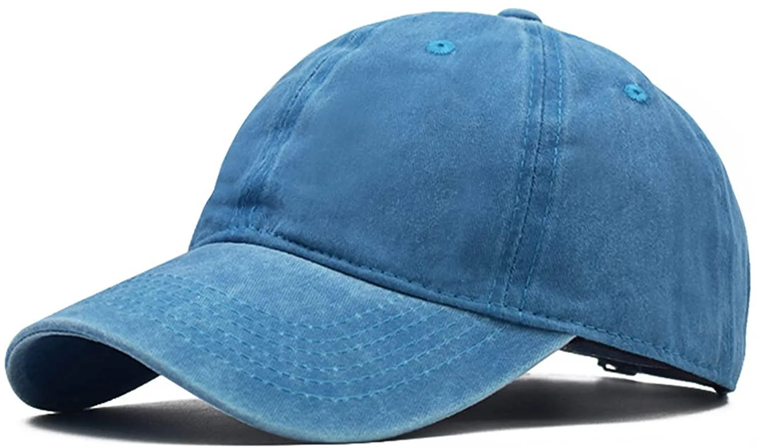 Unisex Vintage Washed Baseball-Cap Twill Adjustable Dad Hat