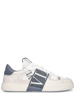 Valentino Garavani   Vl7n leather low top sneakers 