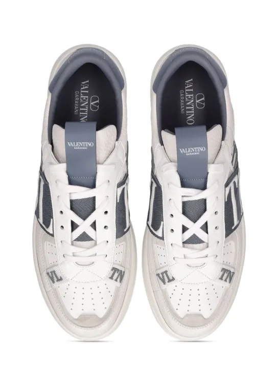 Valentino Garavani   Vl7n leather low top sneakers 