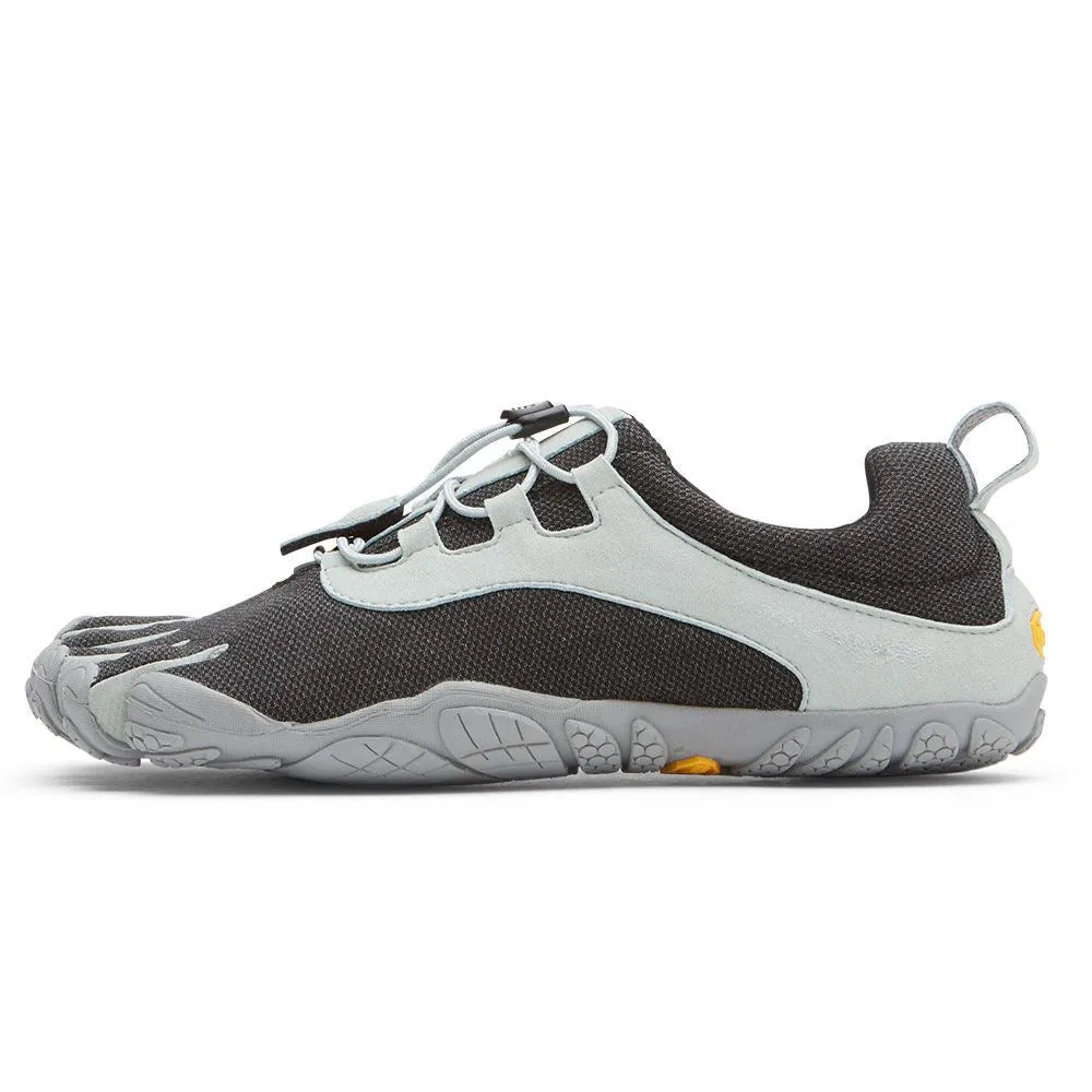 Vibram Mens V-Run Retro Fivefingers Shoes Barefoot Running Trainers Black/Grey