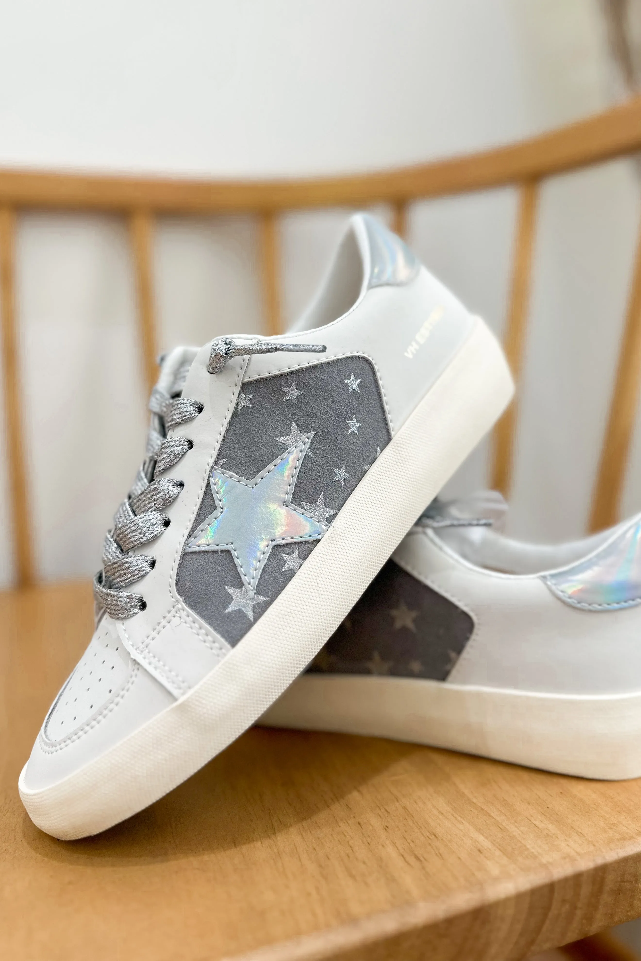 Vintage Havana Reflex Holographic Star Low Top Sneakers *FINAL SALE*