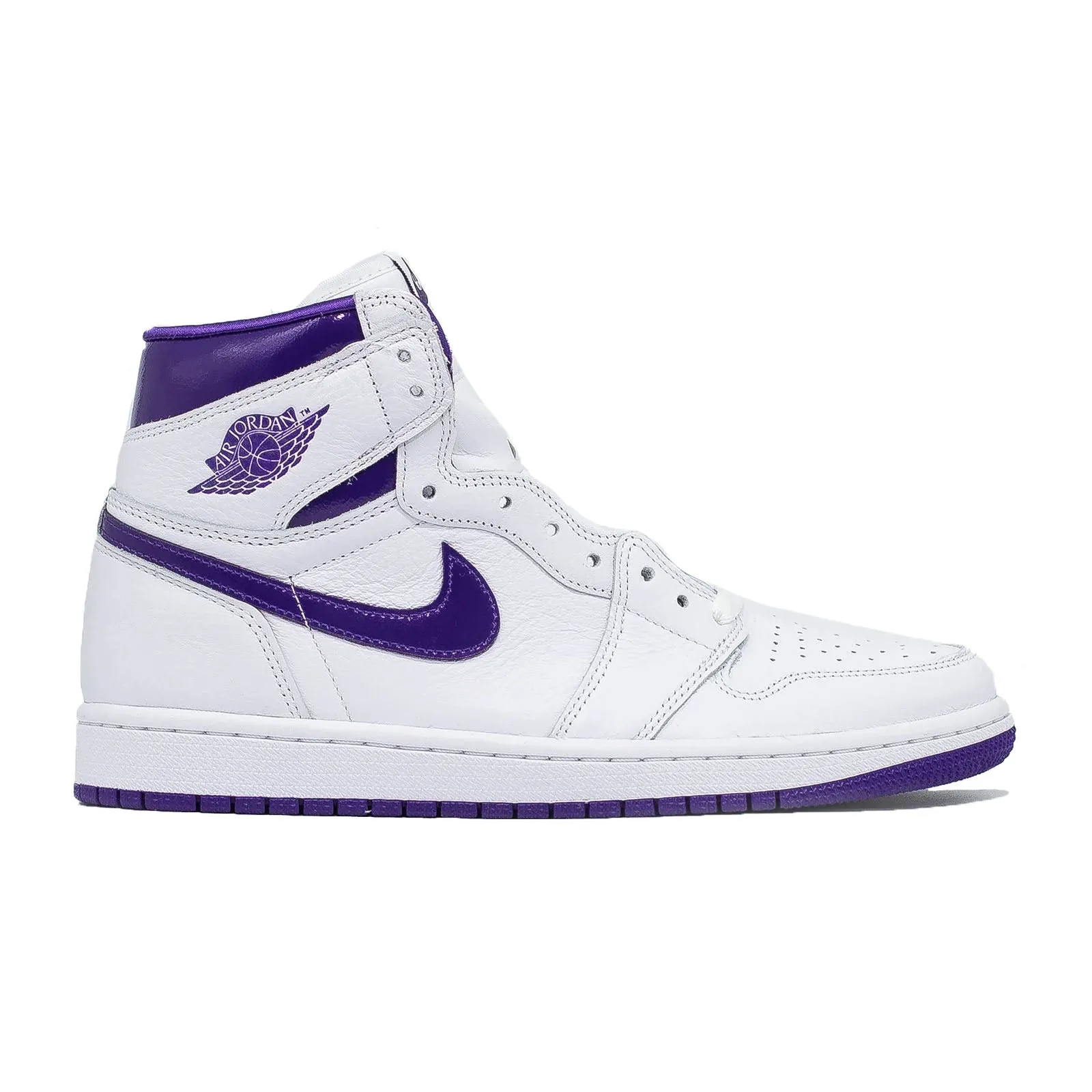 Women's Air Jordan 1 High, Court Purple