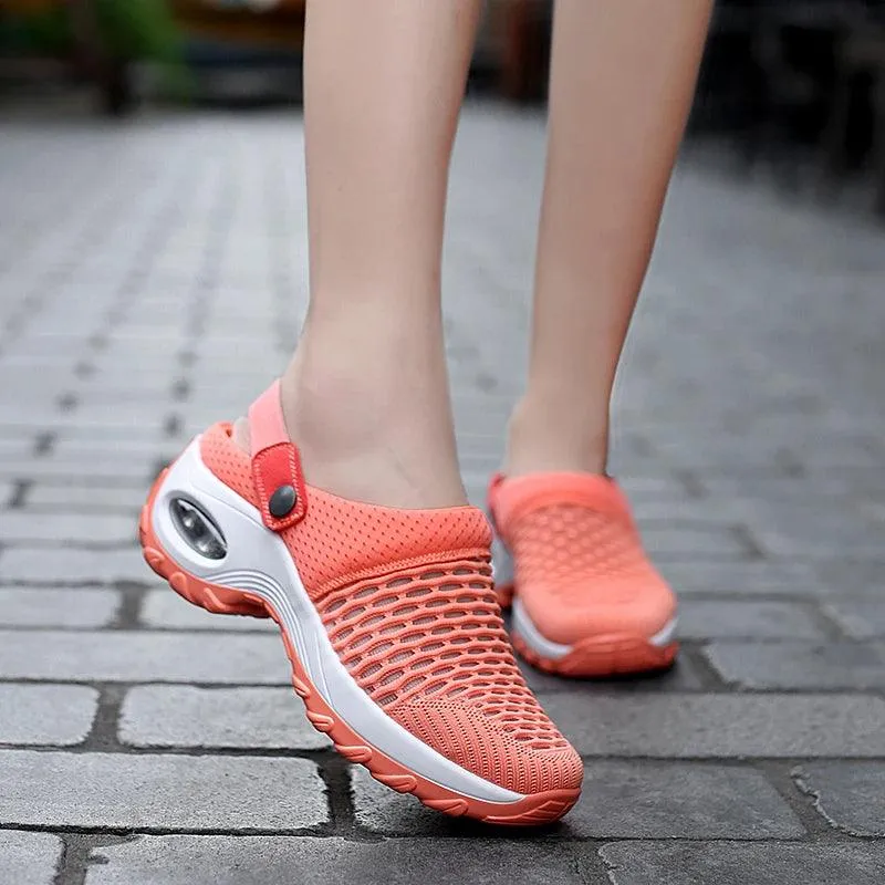 Women's Casual Shoes GCSIN44 Mesh Breathable Cushion Sandals