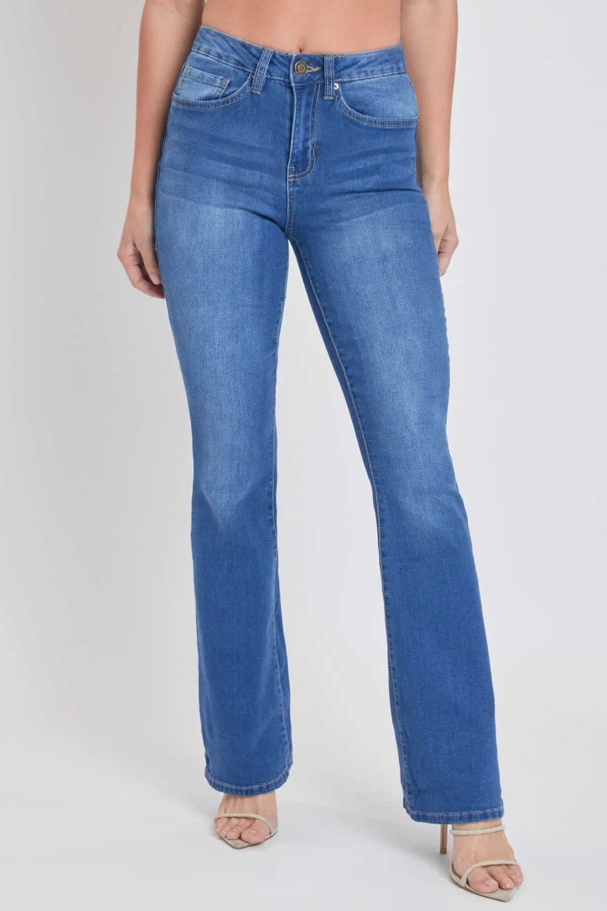 Women's Essential Non-Distressed Flare Jeans