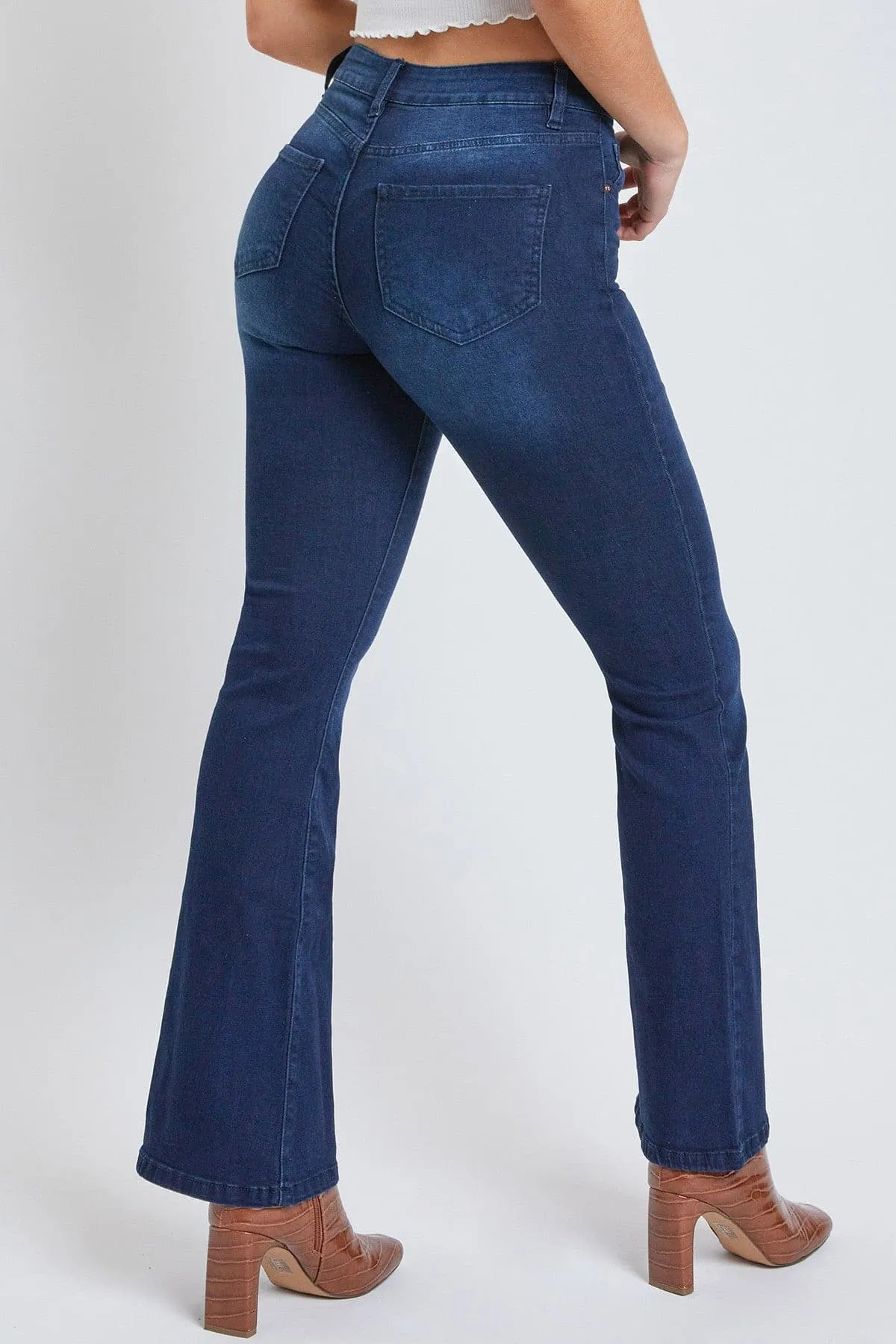 Women's Essential Non-Distressed Flare Jeans