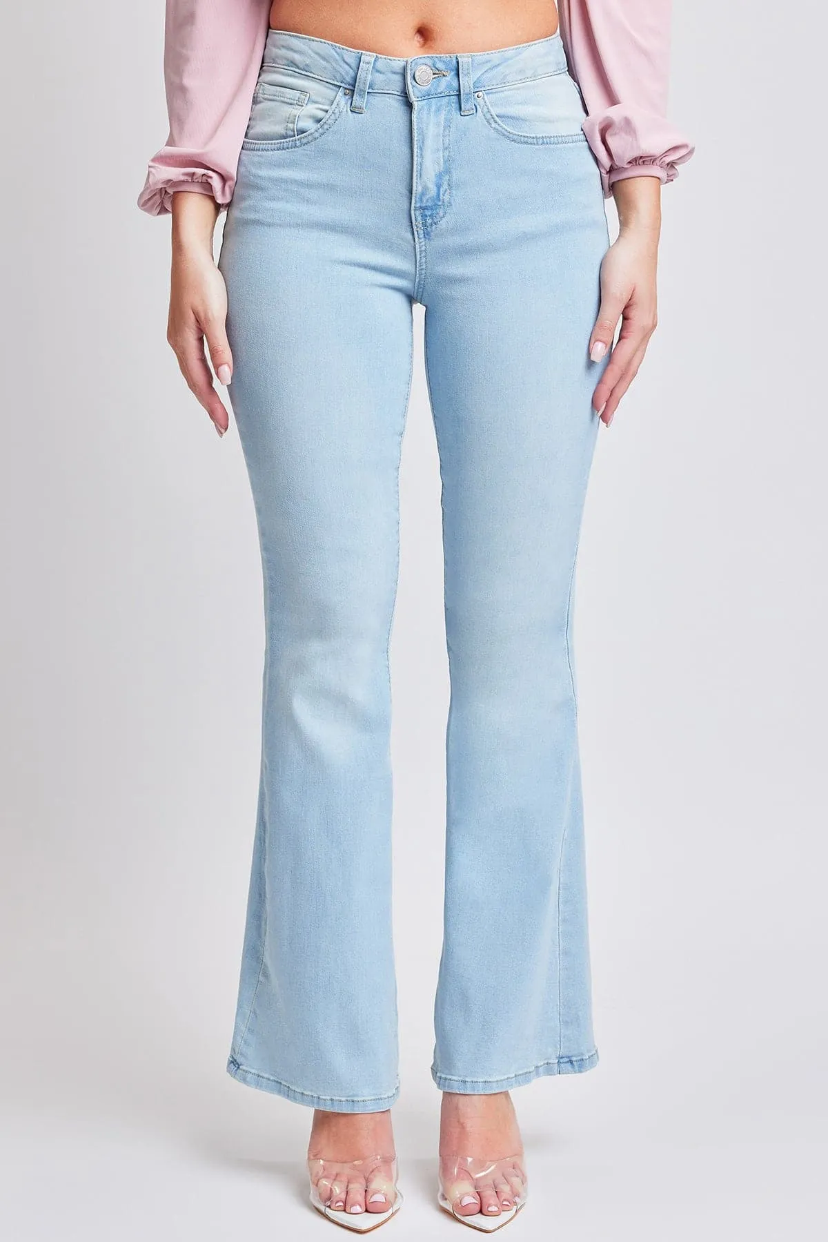 Women's Essential Non-Distressed Flare Jeans