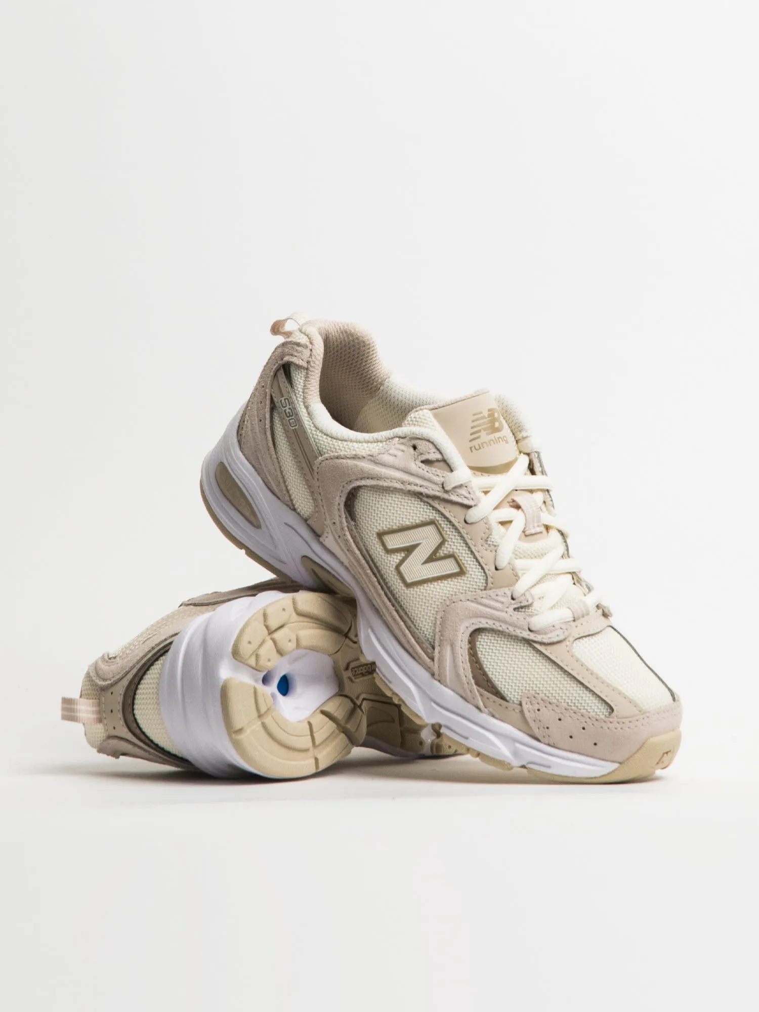 WOMENS NEW BALANCE THE 530 SEA SALT/MOONBEAM SNEAKER