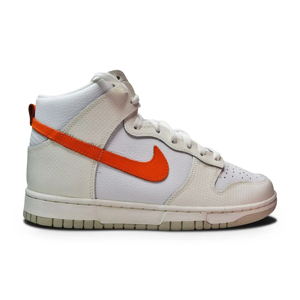 Womens Nike Dunk High - DV6986 100 -  "Magma Orange White"