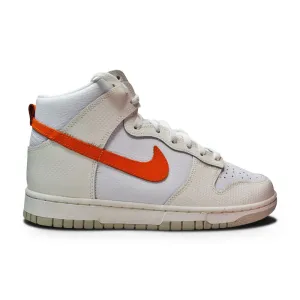 Womens Nike Dunk High - DV6986 100 -  "Magma Orange White"