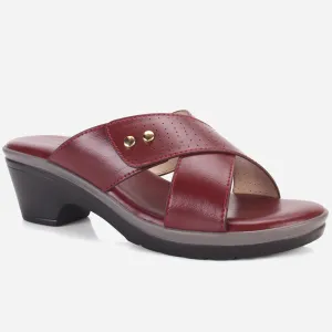 Womens "ALONDRA" Comfy Wedge Slip Ons Sandals